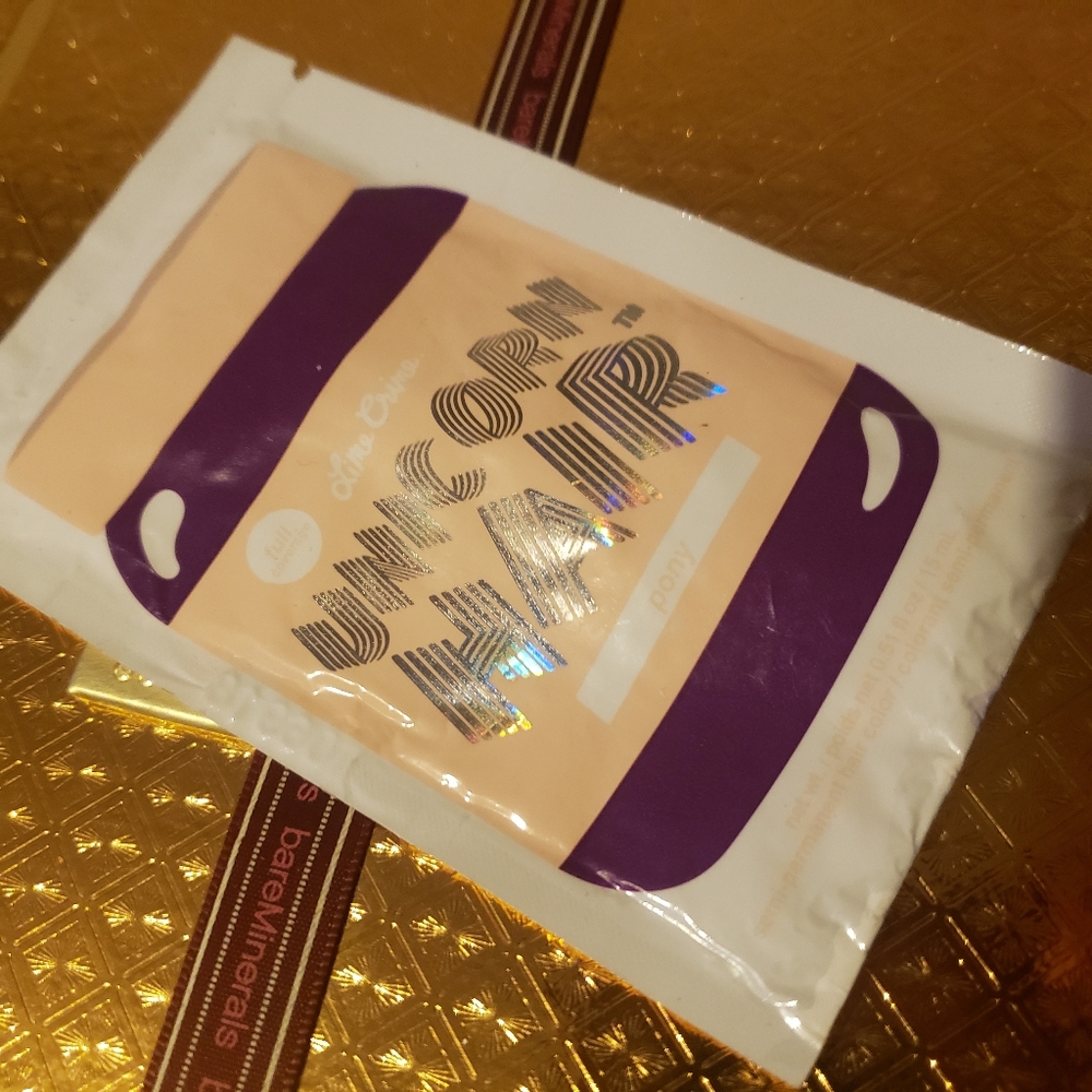 3/$10 PONY Lime Crime Unicorn Hair Mini Packet NWT
